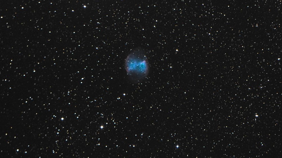 Gas shed from a dying star. (M27)