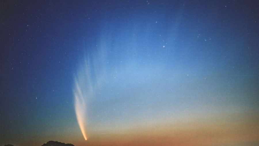 Comet McNaught on the 20th January 2007 from the Bathurst Observatory Research Facility