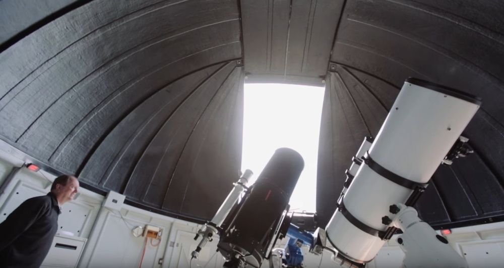 Inside Bathurst Observatory’s iconic dome
